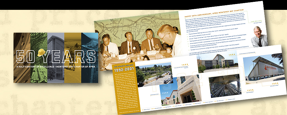 APWA Monterey Bay Chapter 50-Year Anniversary Booklet