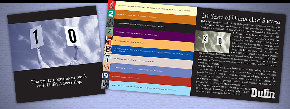 Dulin Advertising, Self-Promotional Brochure