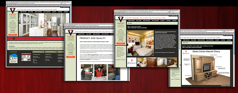 Valet Organizers Web Site