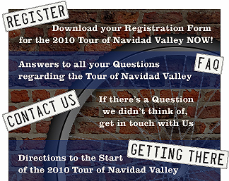 Registration Form, FAQ, Contact Us, Getting There