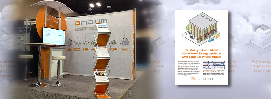 Gridium Trade Show Booth