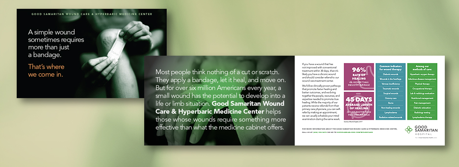 Good Samaritan Hospital Wound Care Mailer