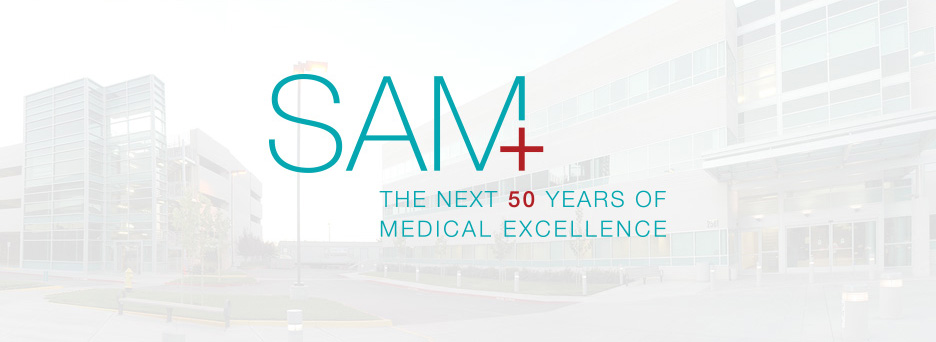 Sam+ logo
