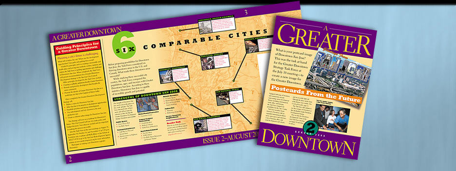 A Greater Downtown Newsletter, Redevelopment Agency of San Jose