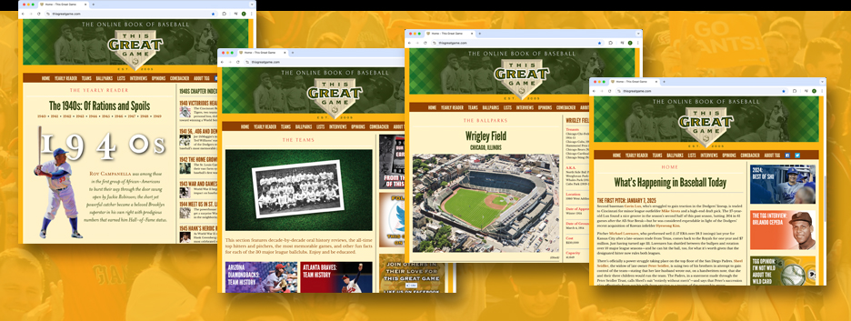This Great Game Web Site