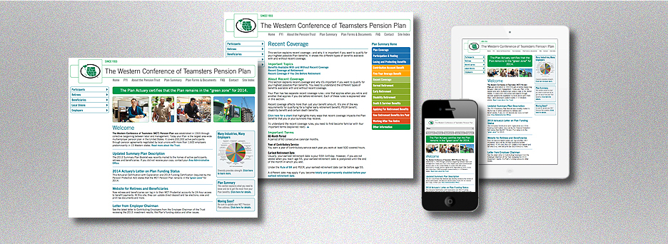 Western Conference of Teamsters Pension Trust Web Site